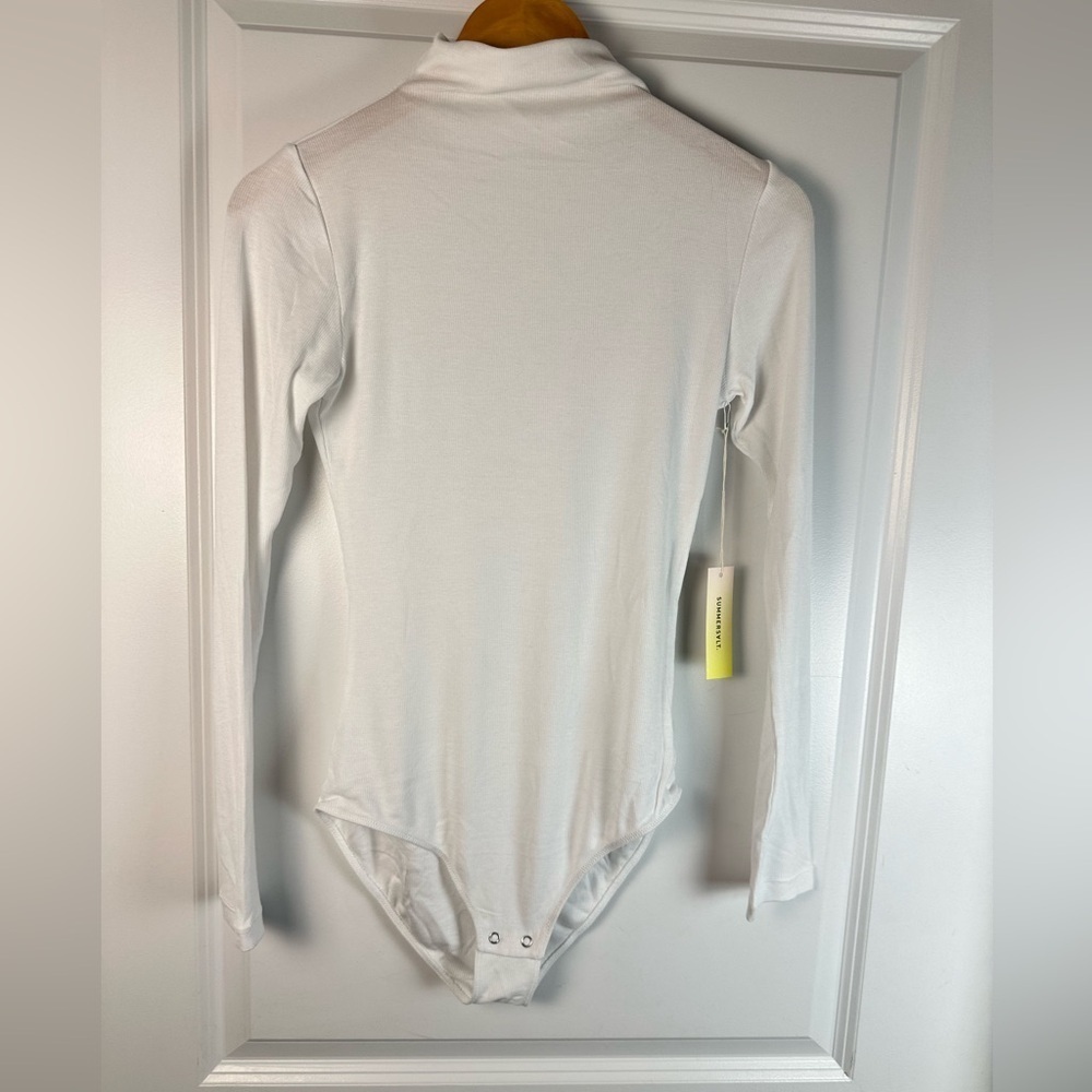 Summersalt White Long Sleeve Bodysuit - Picture 4 of 9